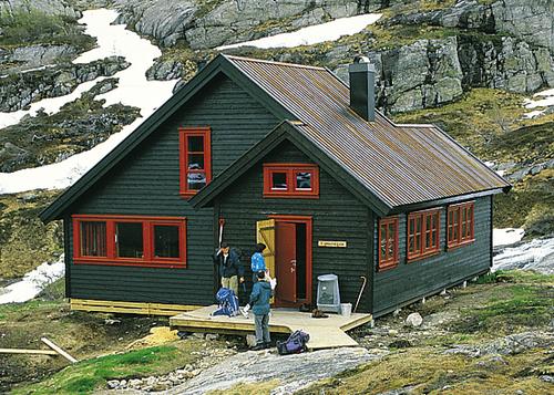 Grautheller hytten, en typisk DNT hytte.
